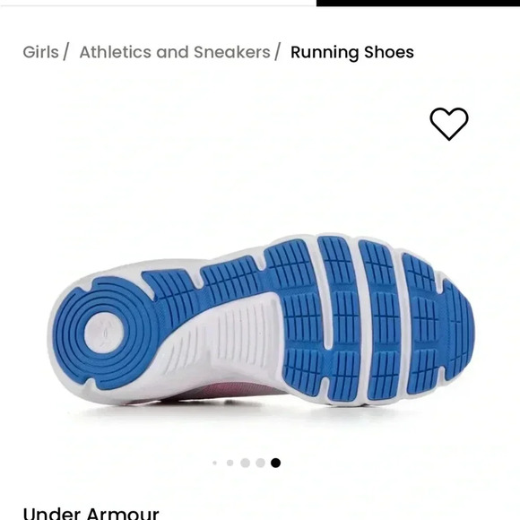 Under Armour Girl’s Tennis Shoes - Picture 6 of 15